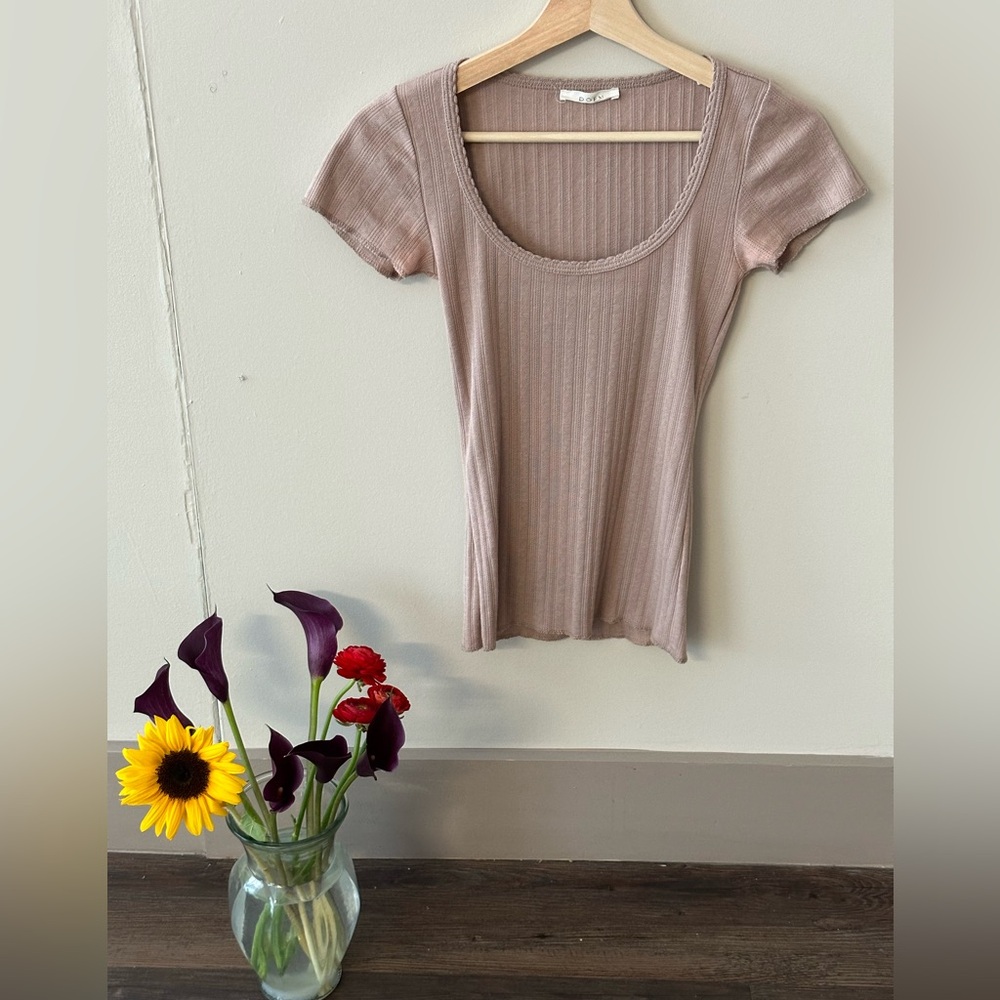 Doen Brigitte Tee Mauve Purple
